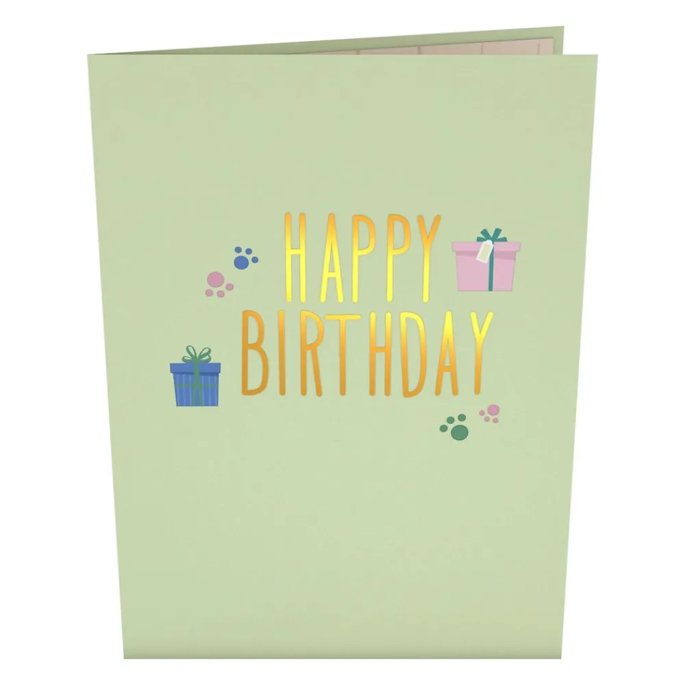 Lovepop Greeting Cards|Birthday|Birthday Cats and Dogs Pop-Up Card