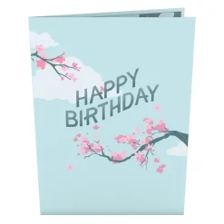 Lovepop Greeting Cards|Birthday|Birthday Cherry Blossom Pop-Up Card