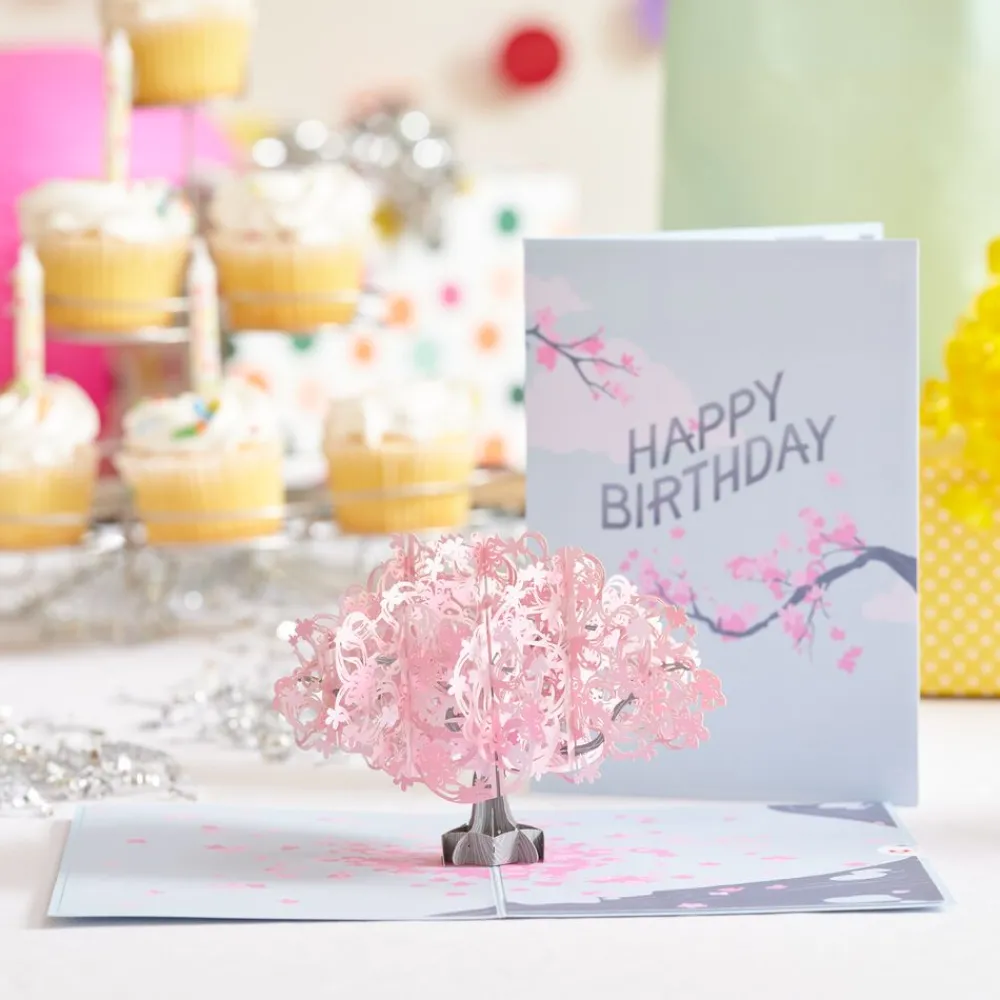 Lovepop Greeting Cards|Birthday|Birthday Cherry Blossom Pop-Up Card