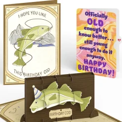 Lovepop Birthday|Birthday Cod Pop-Up Card and Sentiment Set