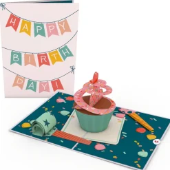 Lovepop Birthday|Birthday Cupcake Pop-Up Card