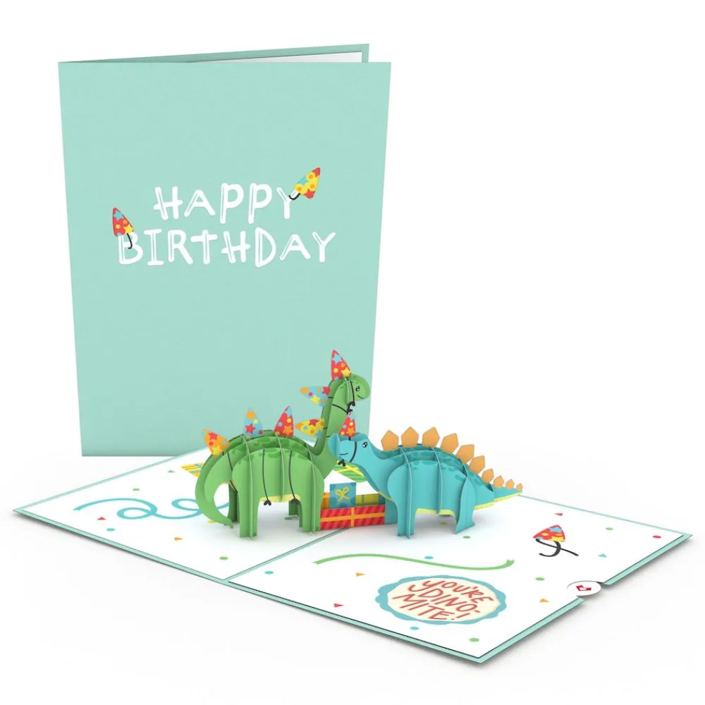 Lovepop Greeting Cards|Birthday|Birthday Dinosaurs Pop-Up Card