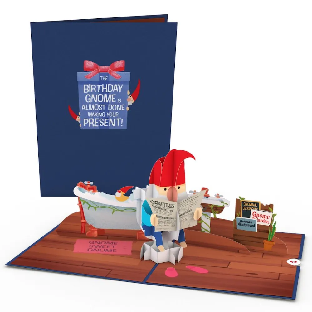 Lovepop Greeting Cards|Birthday|Birthday Gnome Pop-Up Card