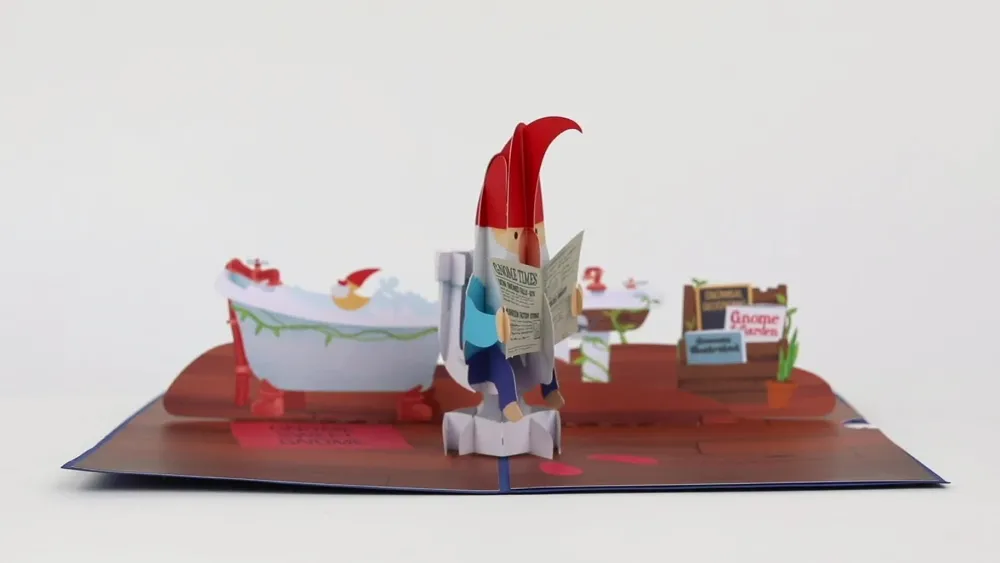 Lovepop Greeting Cards|Birthday|Birthday Gnome Pop-Up Card