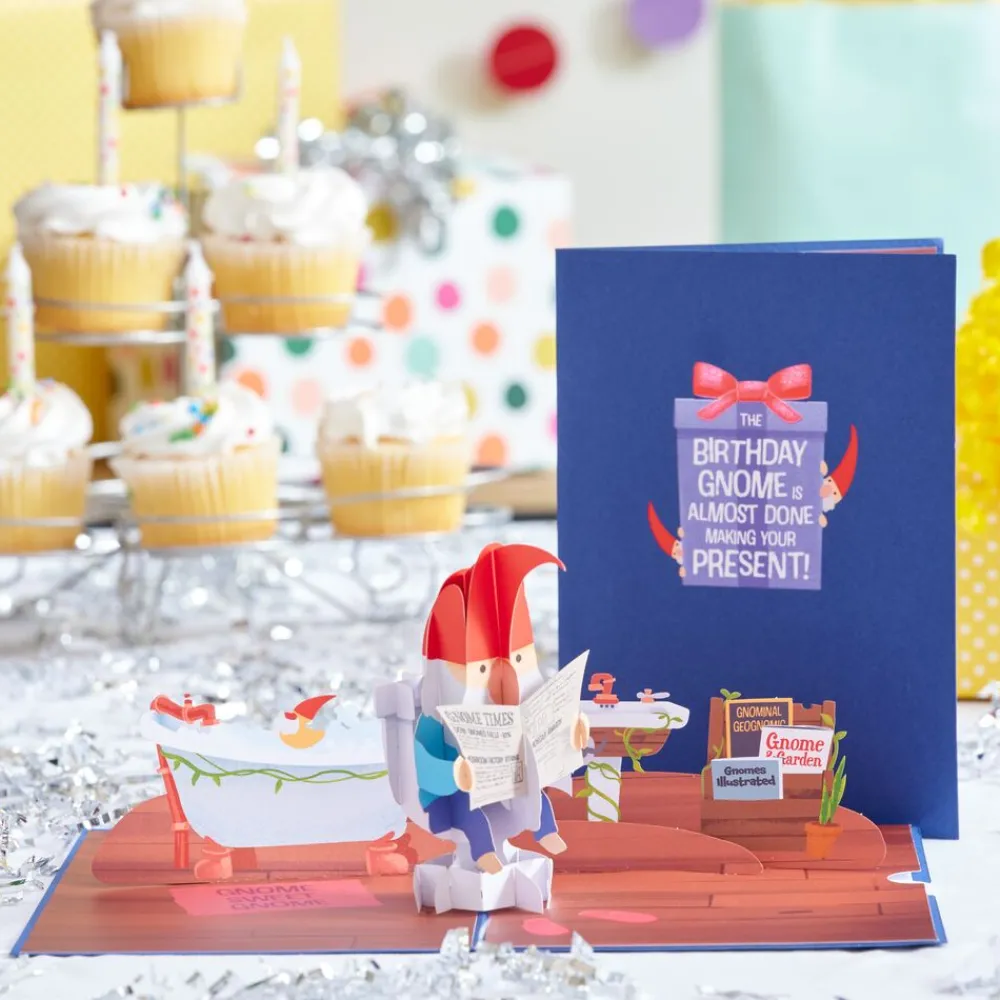 Lovepop Greeting Cards|Birthday|Birthday Gnome Pop-Up Card