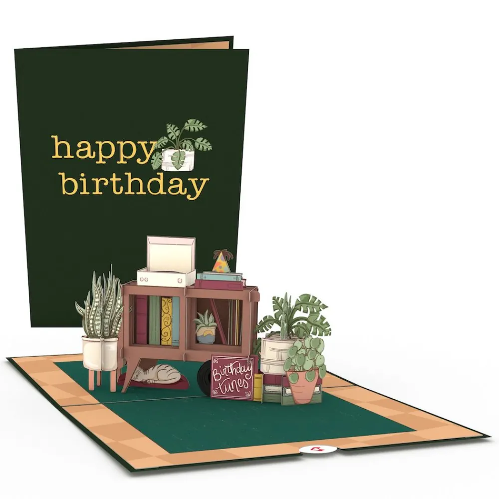 Lovepop Greeting Cards|Birthday|Birthday Houseplants Pop-Up Card
