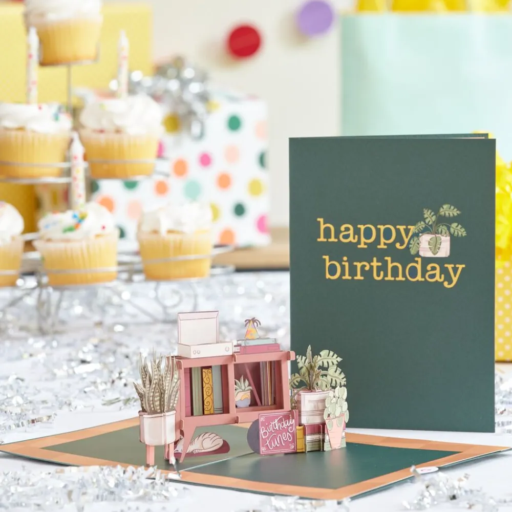 Lovepop Greeting Cards|Birthday|Birthday Houseplants Pop-Up Card