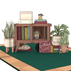 Lovepop Birthday|Birthday Houseplants Pop-Up Card and Sentiment Set