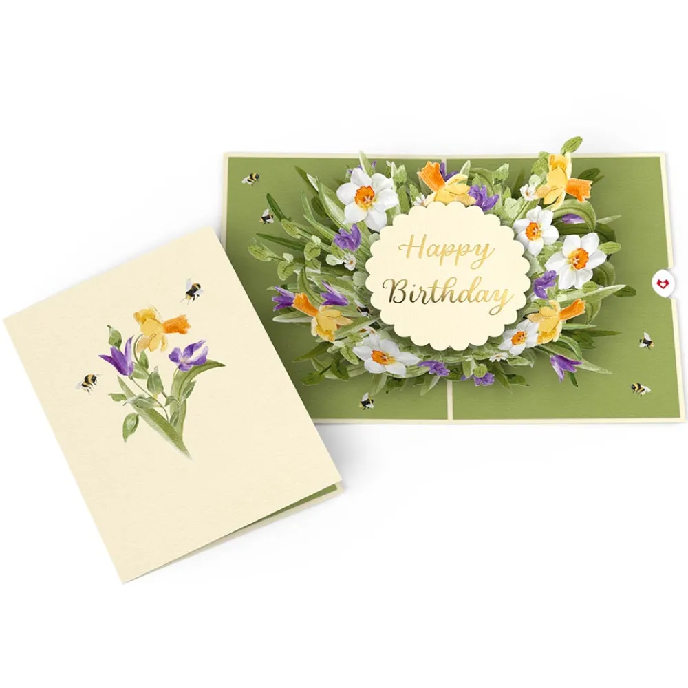 Lovepop Greeting Cards|Birthday|Birthday in Bloom Pop-Up Card