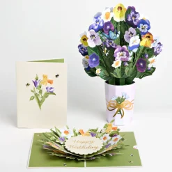 Lovepop Pop-Up Bouquets|Card & Gift Bundles|Birthday in Bloom Pop-Up Card & Bouquet Bundle