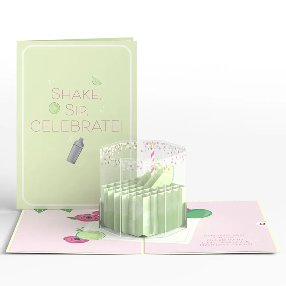 Lovepop Birthday|Birthday Margarita Pop-Up Card