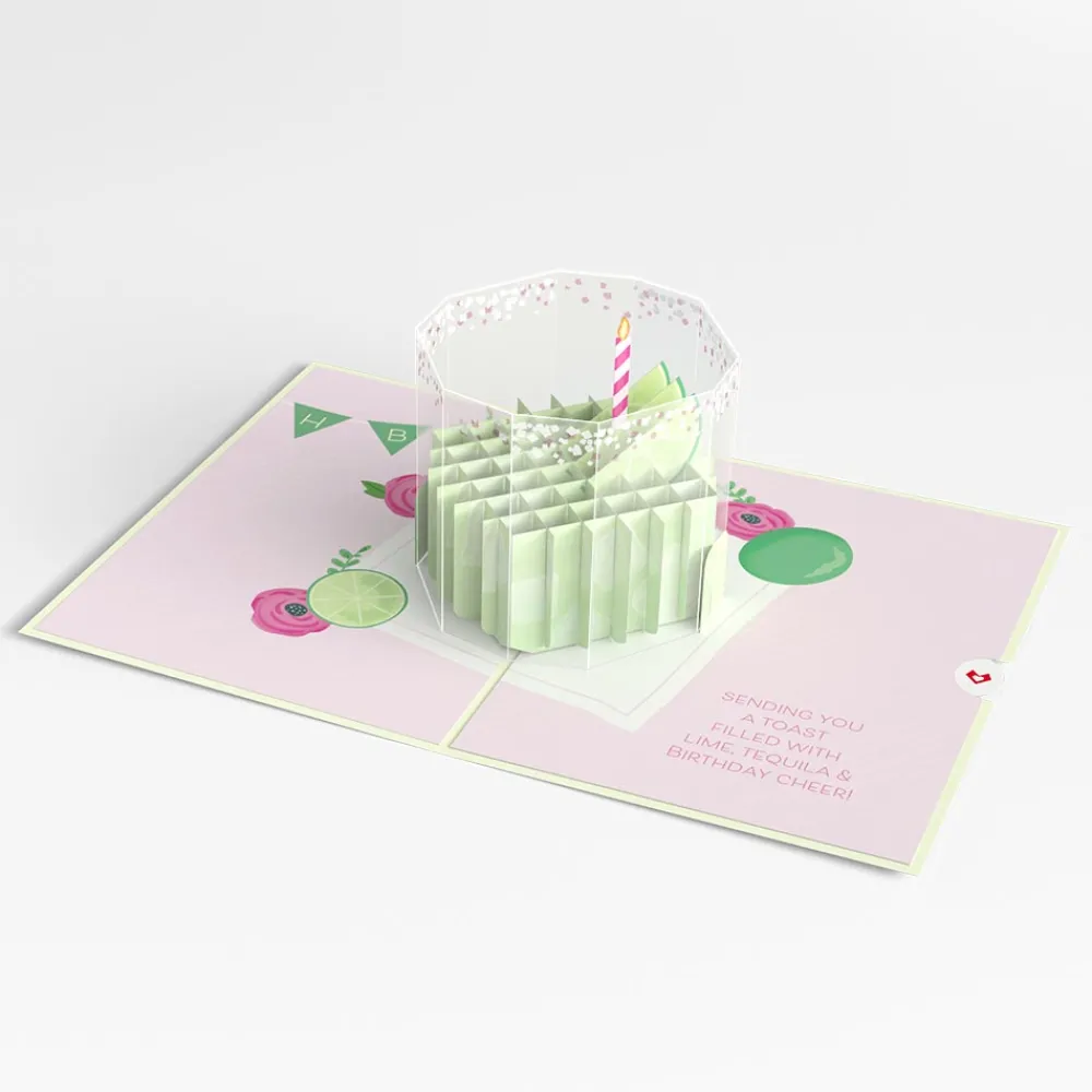 Lovepop Birthday|Birthday Margarita Pop-Up Card