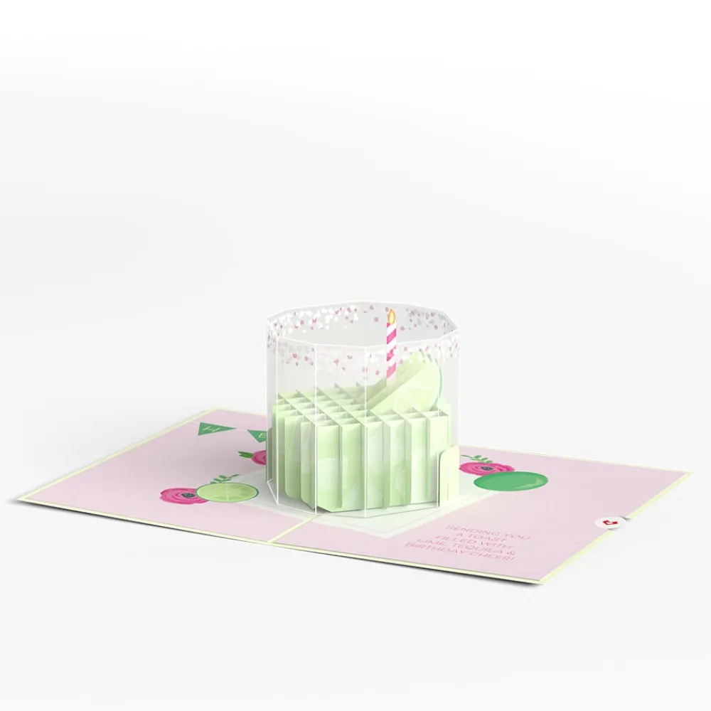 Lovepop Birthday|Birthday Margarita Pop-Up Card