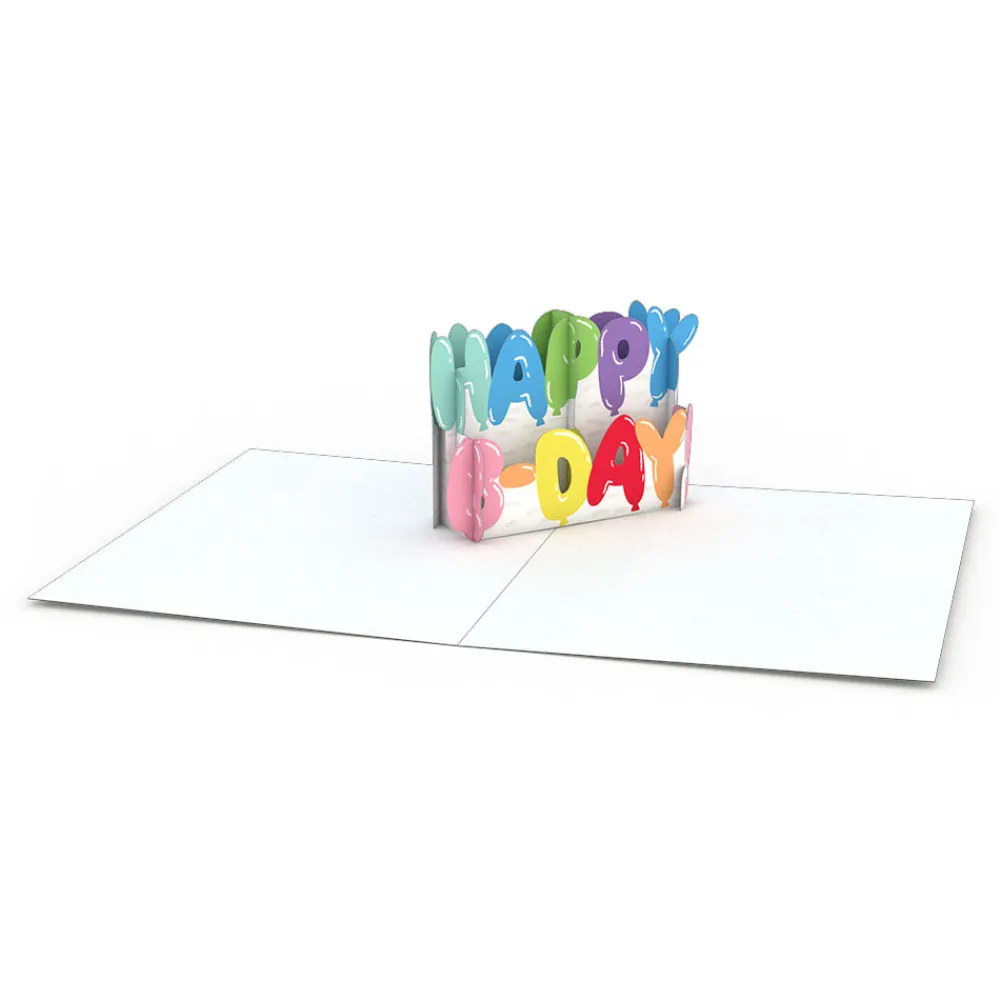 Lovepop Notecards|Birthday|Birthday Notecards (Assorted 4-Pack)