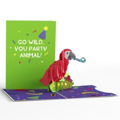 Lovepop Birthday|Birthday Party Animals 4-in-1 Nesting Card