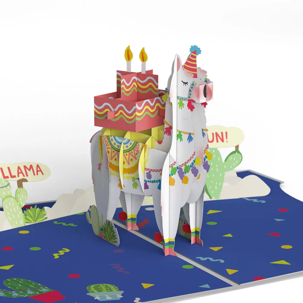 Lovepop Birthday|Birthday Party Animals 4-in-1 Nesting Card