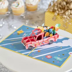 Lovepop Greeting Cards|Birthday|Birthday Truck Pop-Up Card