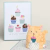 Lovepop Plushpop|Birthday|Birthday Wishes' Cupcake Cat Plushpop Card