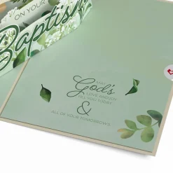 Lovepop Baby|Religious|Blessings on Your Baptism Pop-Up Card