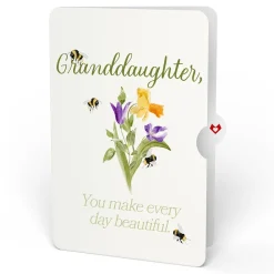 Lovepop Birthday|Bloom Birthday Pop-Up Card and Sentiment Set for Granddaughter
