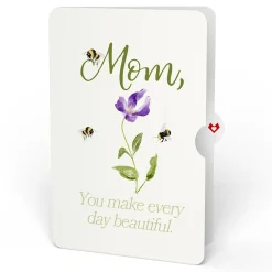 Lovepop Birthday|Mom|Bloom Birthday Pop-Up Card and Sentiment Set for Mom