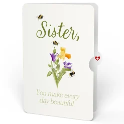 Lovepop Birthday|Bloom Birthday Pop-Up Card and Sentiment Set for Sister