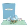 Lovepop Baby|Kids|Blue Baby Carriage Pop-Up Card