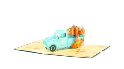 Lovepop Greeting Cards|Blue Harvest Truck Pop-Up Card