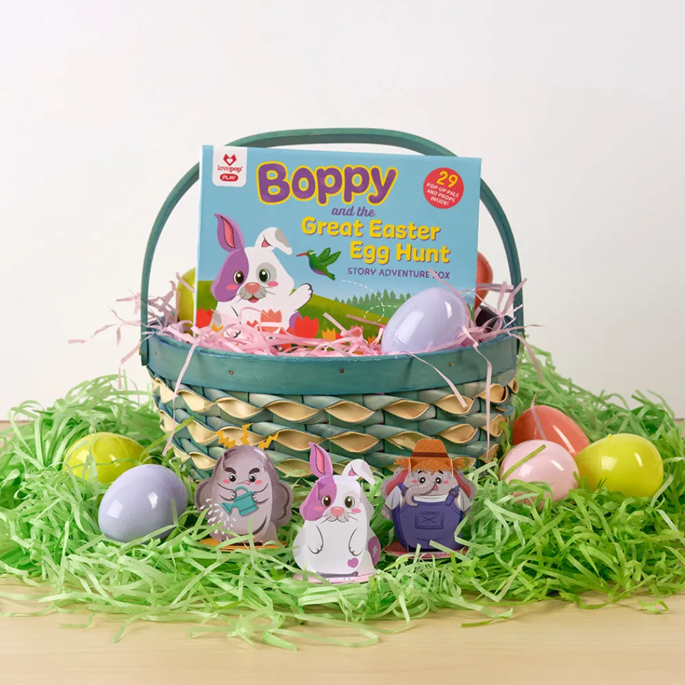 Lovepop Advent Calendars|Easter 4/20|Boppy and the Great Easter Egg Hunt Story Adventure Box