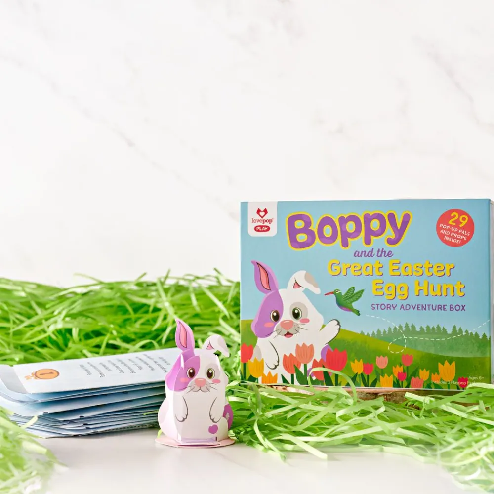 Lovepop Advent Calendars|Easter 4/20|Boppy and the Great Easter Egg Hunt Story Adventure Box