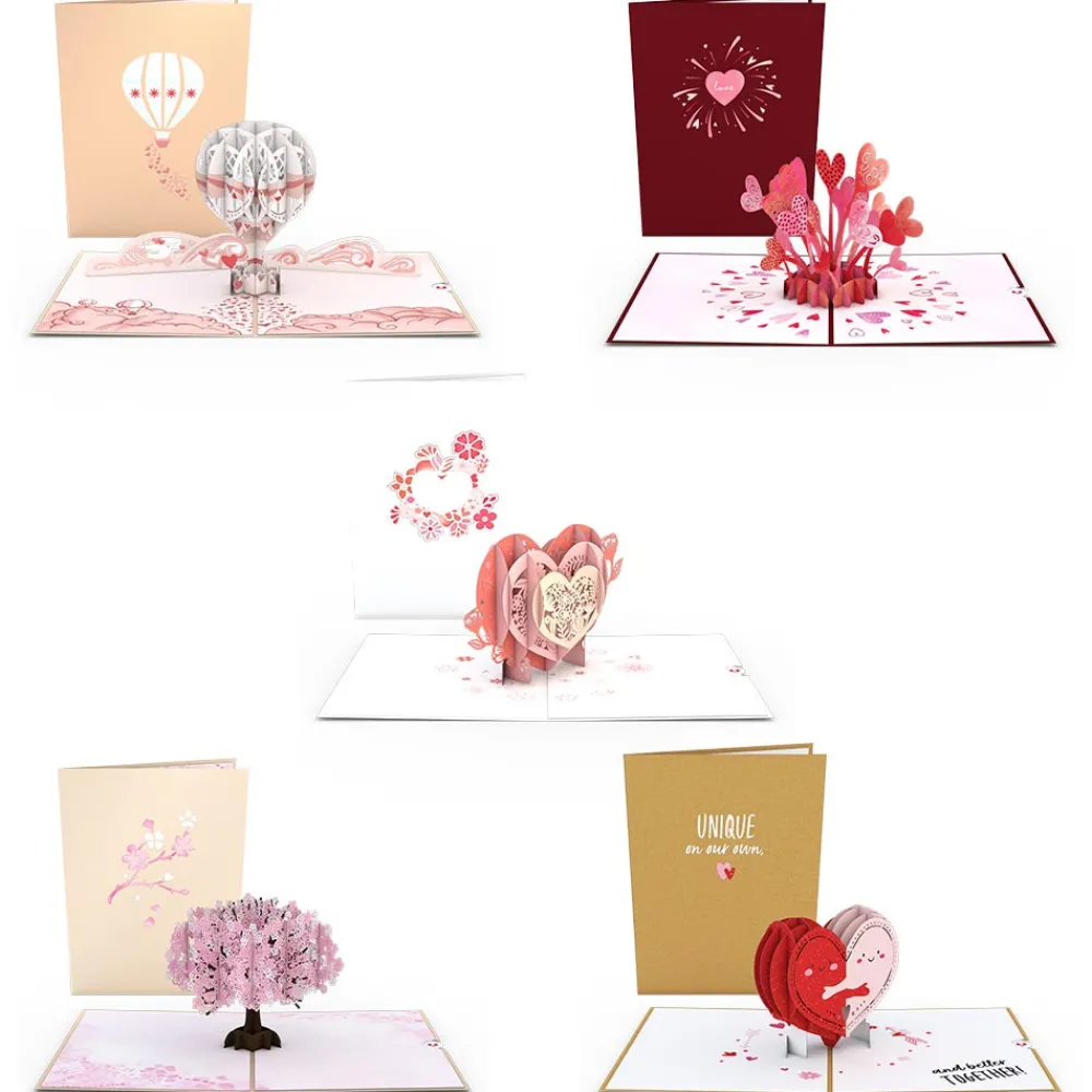 Lovepop Value Packs|Just Because|Brighten Their Day 5-Pack
