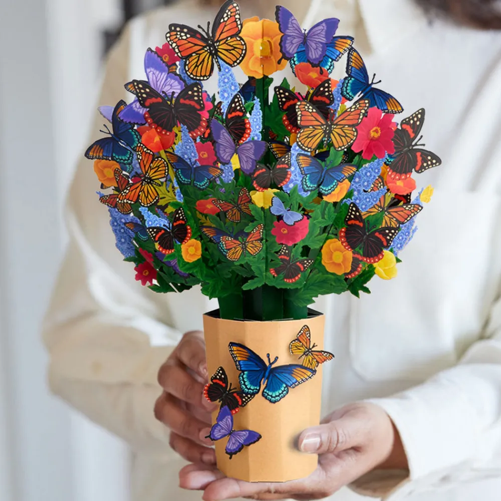 Lovepop Pop-Up Bouquets|Decor|Brilliant Butterfly Bouquet
