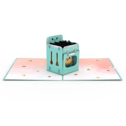 Lovepop Greeting Cards|Baby|Bun in the Oven Pop-Up Card