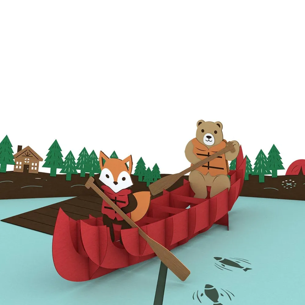 Lovepop Greeting Cards|Just Because|Canoe Pop-Up Card