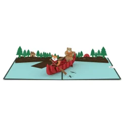 Lovepop Greeting Cards|Just Because|Canoe Pop-Up Card