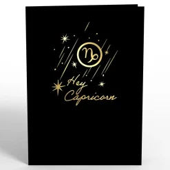 Lovepop Greeting Cards|Birthday|Capricorn Zodiac Birthday Pop-Up Card