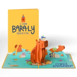 Lovepop Greeting Cards|Birthday|Capybara Birthday Pop-Up Card