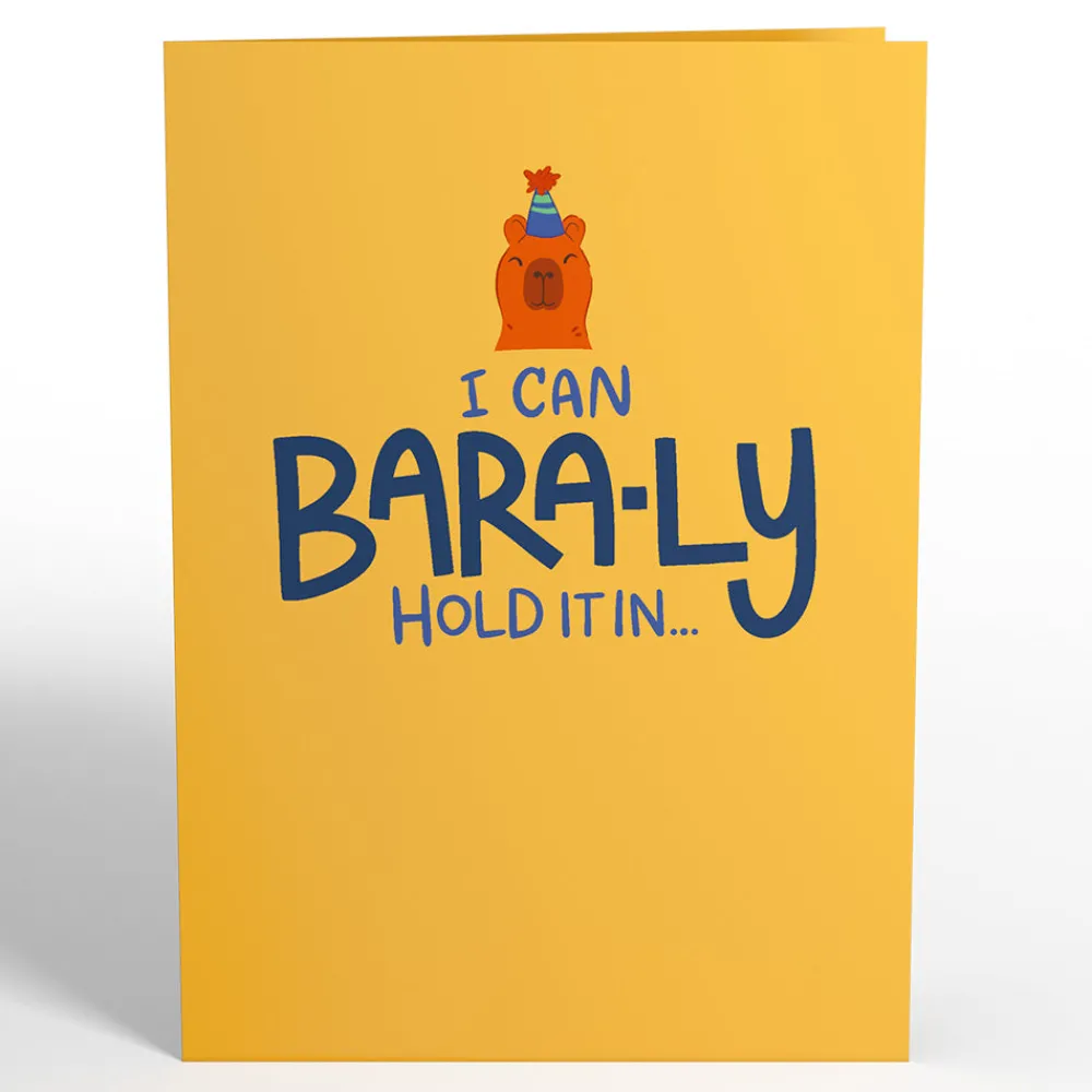 Lovepop Greeting Cards|Birthday|Capybara Birthday Pop-Up Card