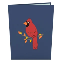 Lovepop Greeting Cards|Get Well|Cardinal Pop-Up Card