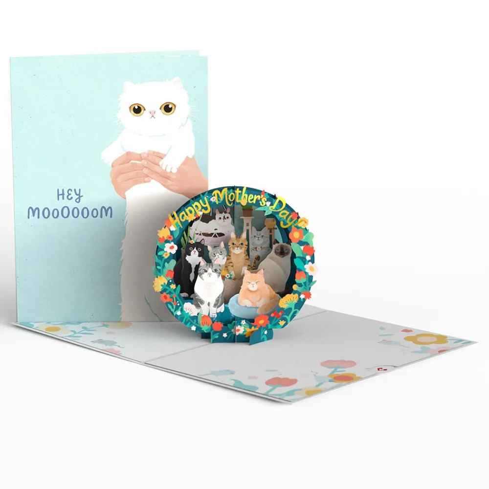 Lovepop Greeting Cards|Mother'S Day 5/11|Cat Mom Mother’s Day Pop-Up Card