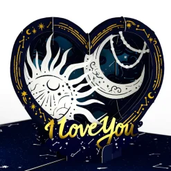 Lovepop Valentine'S Day 2/14|Celestial Love Pop-Up Card