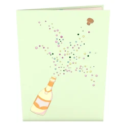 Lovepop Greeting Cards|Birthday|Champagne Pop Pop-Up Card