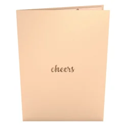 Lovepop Greeting Cards|Congratulations|Champagne Toast Pop-Up Card