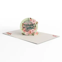 Lovepop Value Packs|Thank You|Cherry Blossom Thank You Box Set (12-Pack): Paperpop® Card