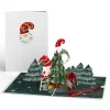 Lovepop Greeting Cards|Christmas 12/25|Christmas Gnomes Pop-Up Card