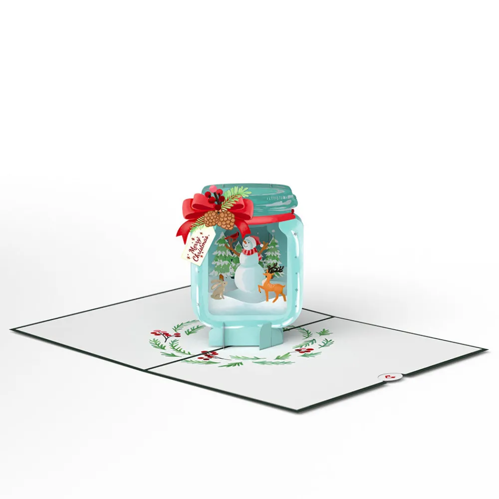 Lovepop Christmas 12/25|Christmas Jar Pop-Up Card