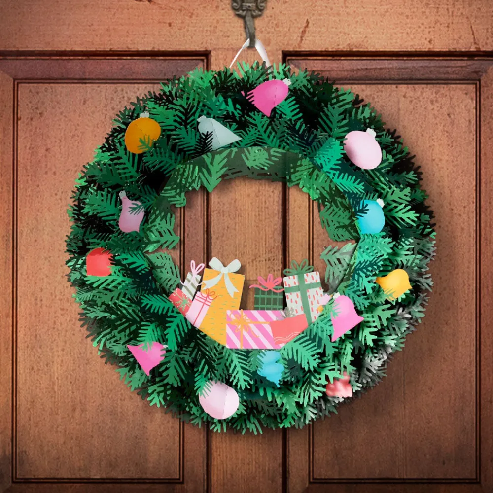 Lovepop Decor|Christmas 12/25|Christmas Joy Wreath