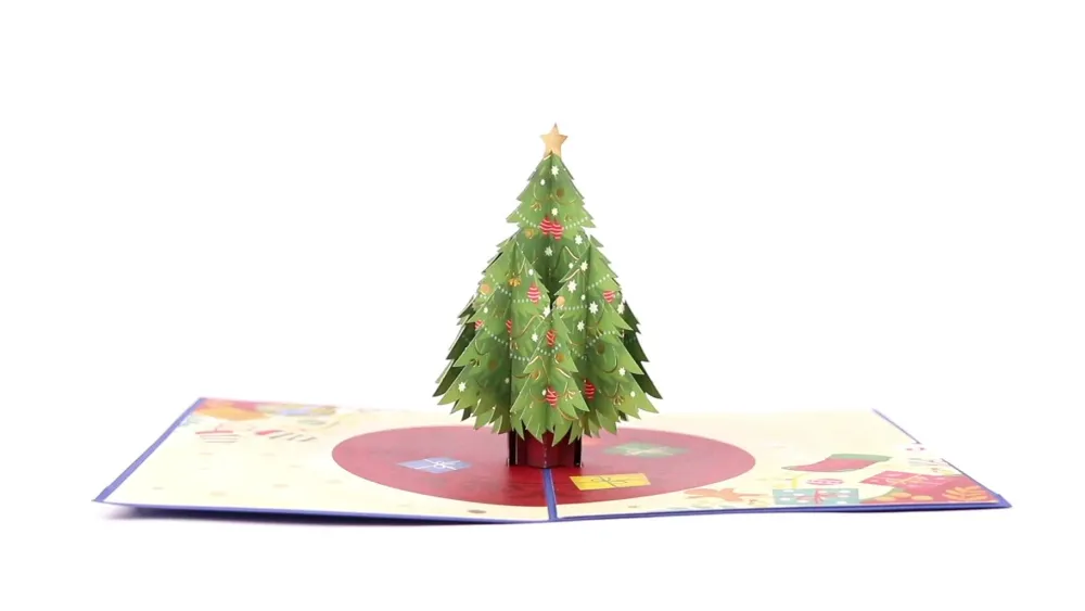 Lovepop Greeting Cards|Christmas 12/25|Christmas Tree Celebration Pop-Up Card
