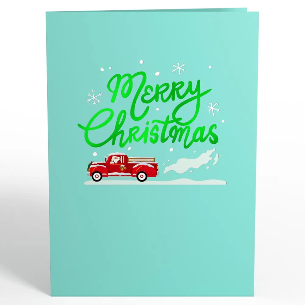 Lovepop Greeting Cards|Christmas 12/25|Christmas Truck Pop-Up Card
