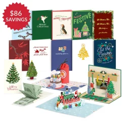 Lovepop Value Packs|Pop-Up Stickers|Classic Christmas & Everyday Favorites Super Pack